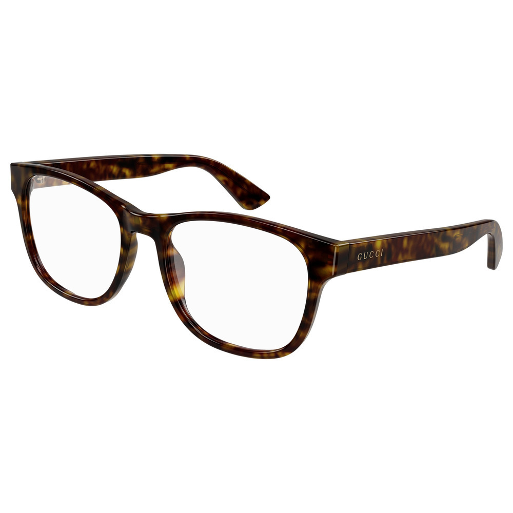 NWT Gucci GG1344O Havana Rectangle 56mm Eyeglasses